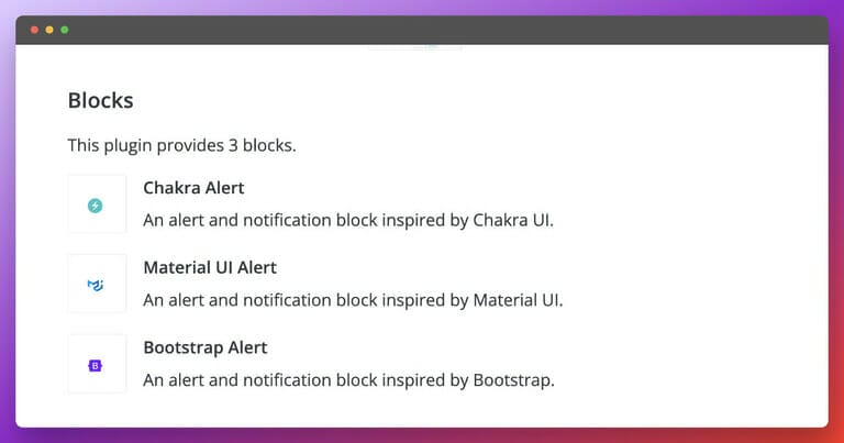 Block Icons on the Plugin Directory