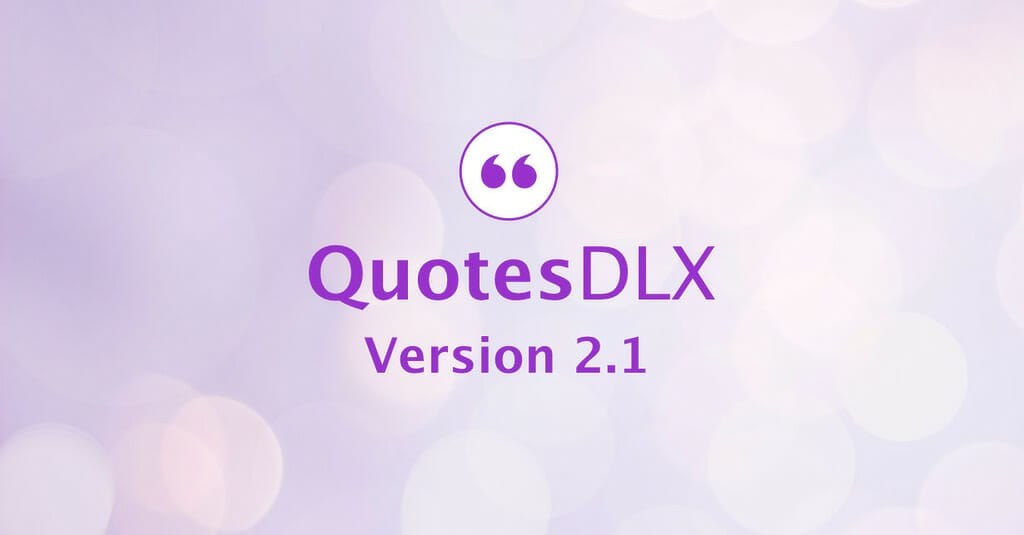QuotesDLX 2.1