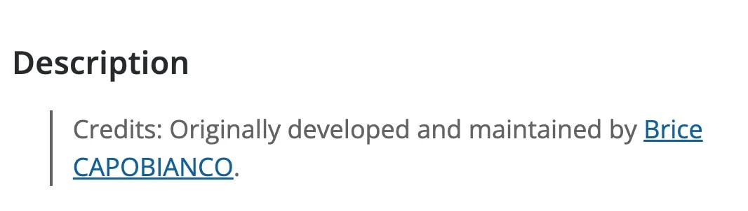 Callout Example