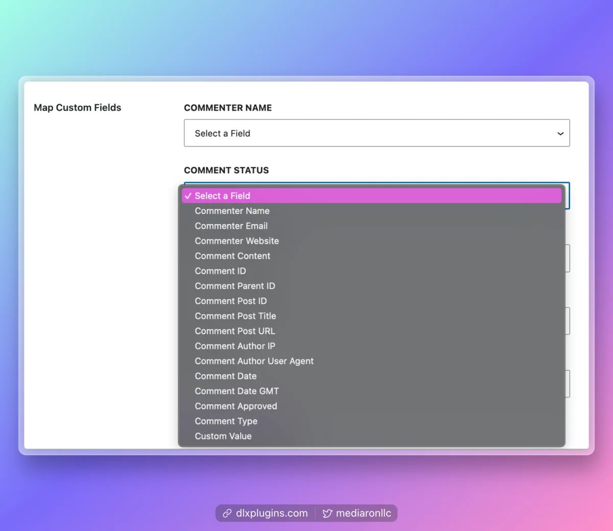 ConvertKit Custom Field Mapping