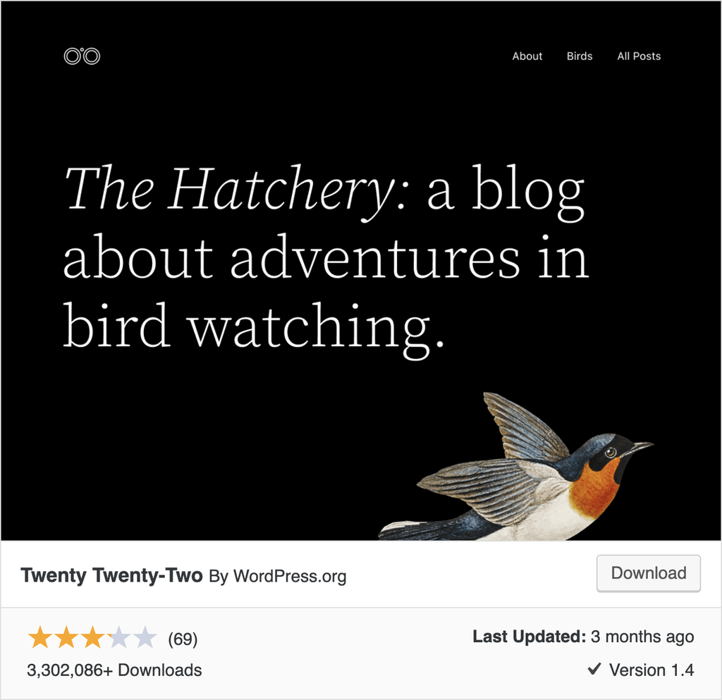 Twenty Twenty Three Large WordPress Layout