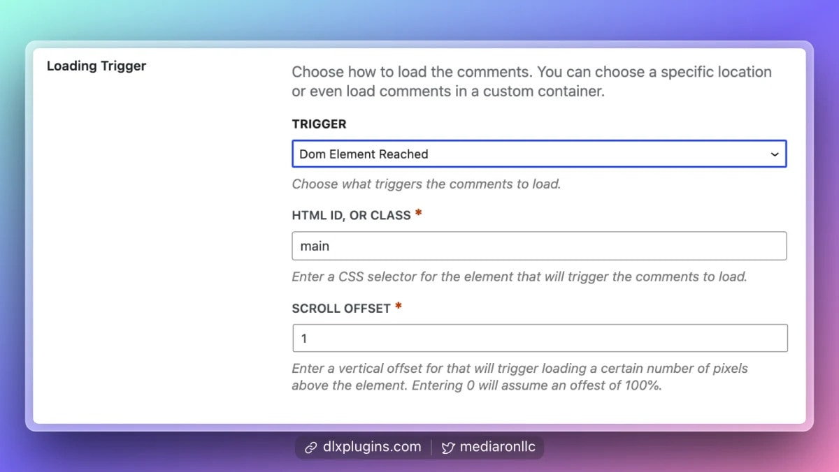 Choosing an Element as a Lazy Load Trigger