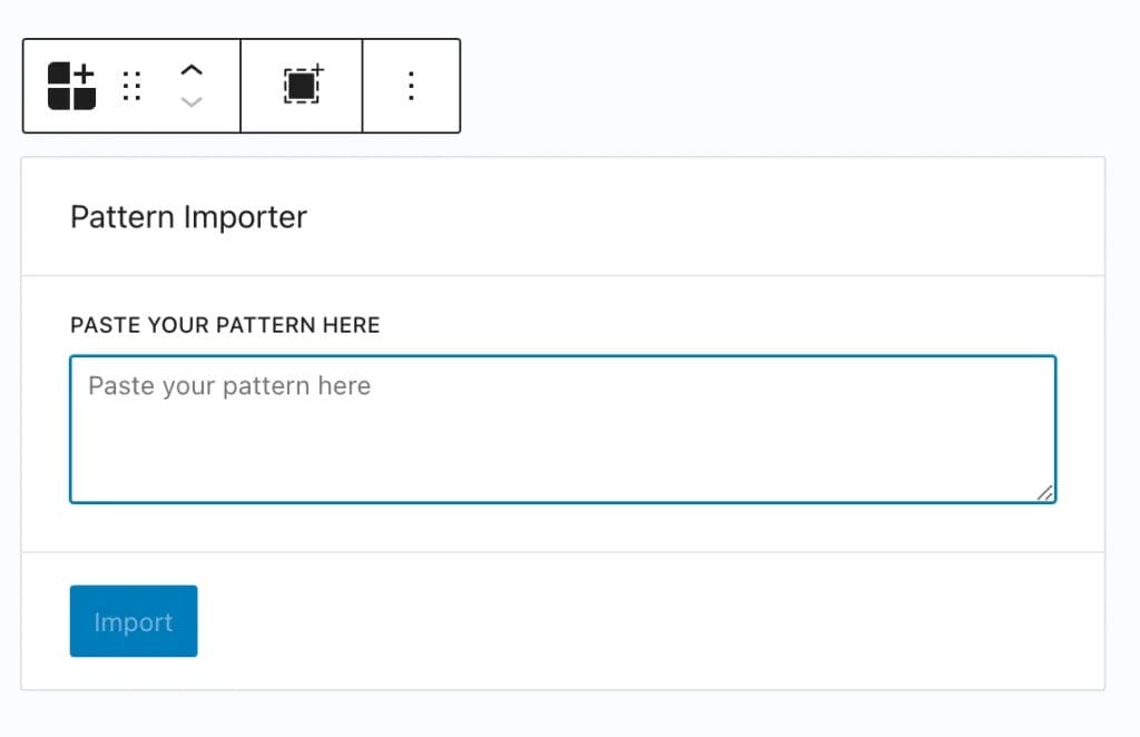 Pattern Importer Screenshot