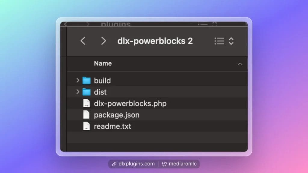 Plugin Zip File Contents
