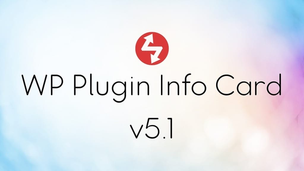 WP Plugin Info Card 5.1
