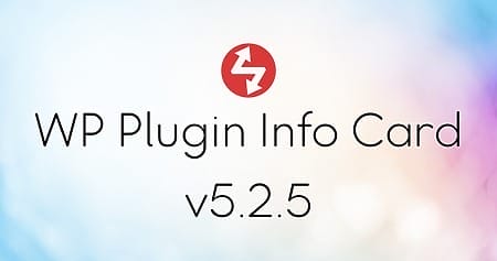 WP Plugin Info Card 5.2.5