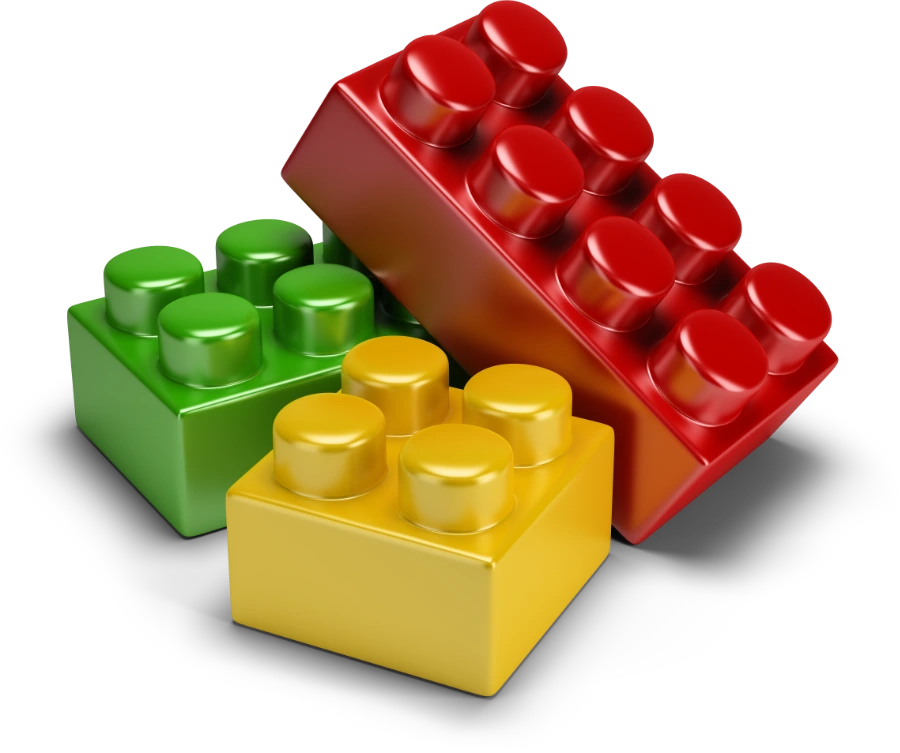 Plastic Toy Blocks