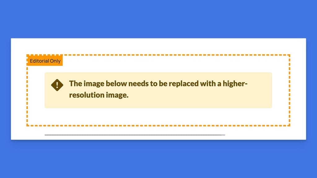 New Editorial Setting for Alert Blocks