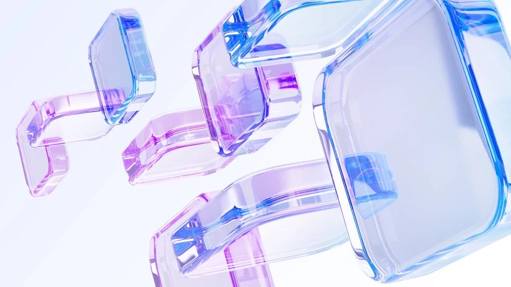 Abstract aI rendering of pattern blocks.