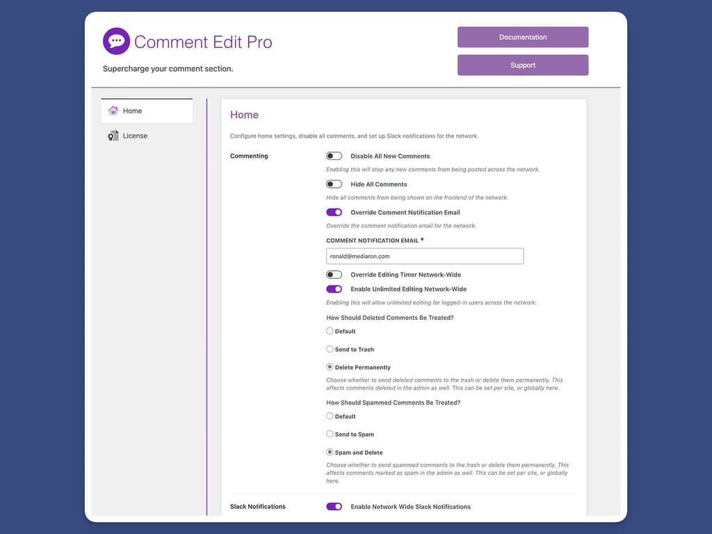 Multisite Comment Options Come to Comment Edit Pro