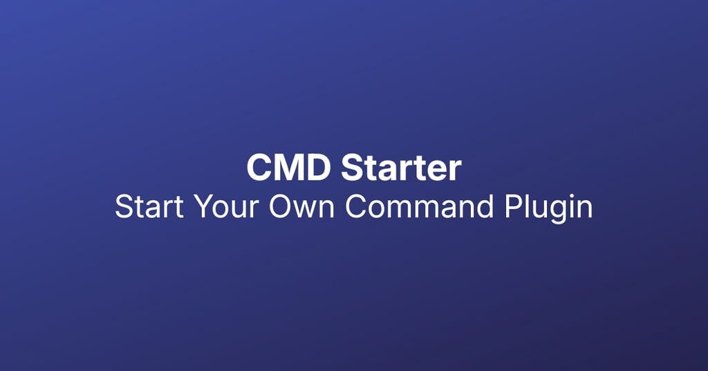 CMD Starter